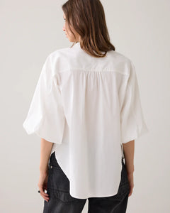 Summum Woman Cotton Stretch Blouse - Off White