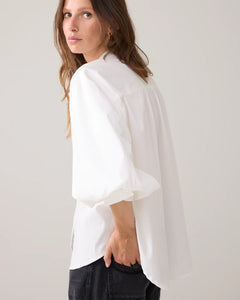 Summum Woman Cotton Stretch Blouse - Off White