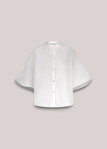 Summum Woman Cotton Stretch Blouse - Off White
