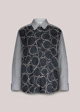 Summum Woman All Over Print Blouse - Midnight Blue
