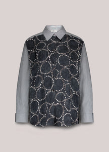 Summum Woman All Over Print Blouse - Midnight Blue