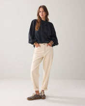 Summum Woman Cupro Top - Black