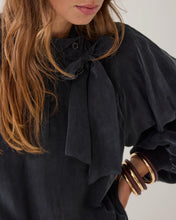Summum Woman Cupro Top - Black