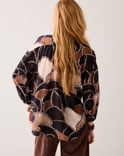 Summum Woman All Over Print Blouse - Multicolour/Brown