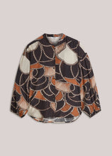 Summum Woman All Over Print Blouse - Multicolour/Brown