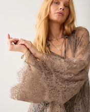 Summum Women 2S3510-12517 Soft Lace Top - Taupe