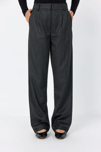 Leveté Room Deacon Trouser - Dark Grey