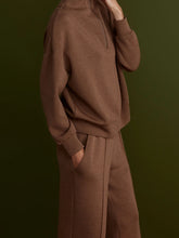 Varley The Wide Leg Pant 30" - Golden Bronze Marl