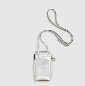 Mabel Sheppard Ziggy Phone Bag - Silver