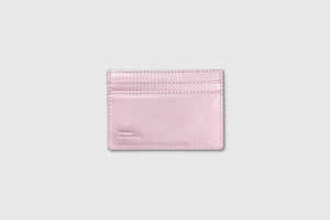 Mabel Sheppard Metallic Heart Card Holder - Pink/Red