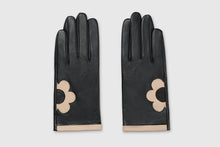 Mabel Sheppard Daisy Gloves - Black/Cream