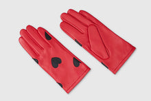 Mabel Sheppard Heart Gloves - Red