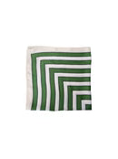 Black Colour Nice Mini Scarf - Green