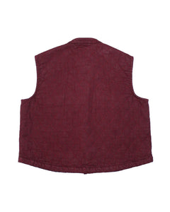 Seventy + Mochi Quilted Pablo Vest - Mulberry