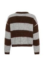 Saint Tropez Tayzie Pullover - Chocolate Grey Melange