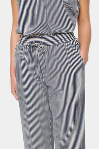 Saint Tropez Zalinda Trousers - Ice Nightsky Stripe
