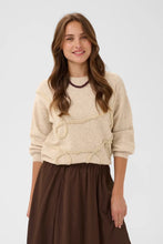 Saint Tropez Titia Pullover - Creme Melange
