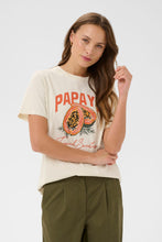 Saint Tropez Harda T Shirt - Turtle Dove (Papaya)