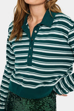 Saint Tropez Marjorie T-shirt - June Bug Stripe