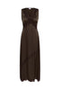 Saint Tropez Teagan Dress - Chocolate Brown