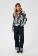 Saint Tropez Vega Shirt - Night Sky Shaded Flower