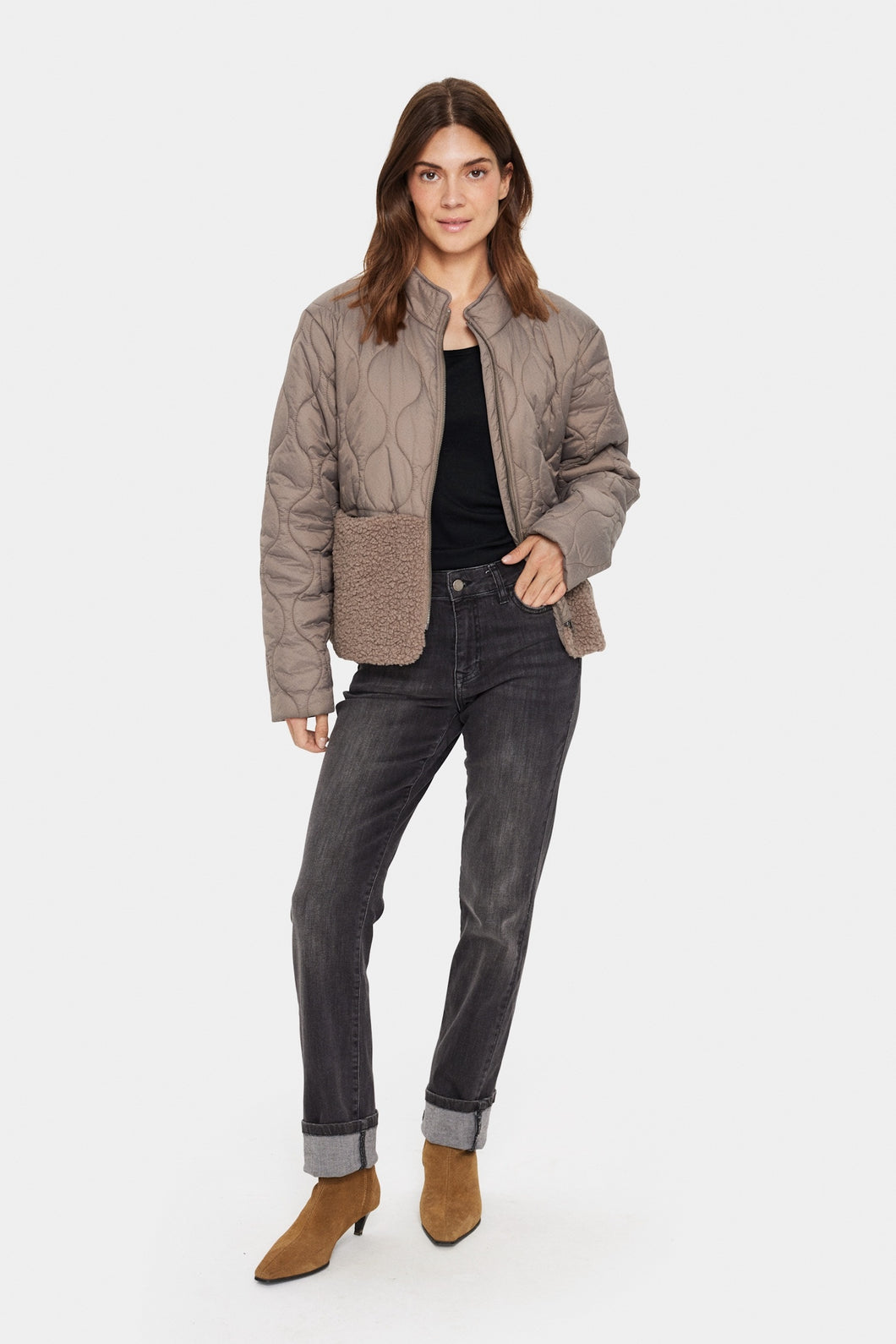 Saint Tropez Isodora Jacket - Cinder