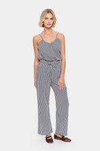 Saint Tropez Zalinda Trousers - Ice Nightsky Stripe