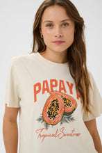 Saint Tropez Harda T Shirt - Turtle Dove (Papaya)