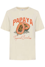 Saint Tropez Harda T Shirt - Turtle Dove (Papaya)