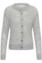 Saint Tropez Sabbara Cardigan - Mist Grey Melange
