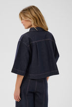 Saint Tropez - Posey Shirt Dark Blue Denim