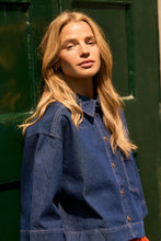 Saint Tropez - Posey Shirt Dark Blue Denim