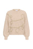Saint Tropez Titia Pullover - Creme Melange
