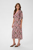 Saint Tropez Teodora Dress - Mauve Mist Lotus Blooms