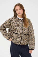 Saint Tropez Ozette Jacket - Tanin Blurry Animal