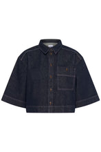 Saint Tropez - Posey Shirt Dark Blue Denim