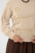 Saint Tropez Titia Pullover - Creme Melange
