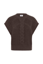 Saint Tropez Trune Vest - Chocolate Brown