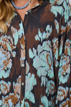 Saint Tropez Vega Shirt - Night Sky Shaded Flower