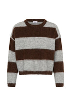 Saint Tropez Tayzie Pullover - Chocolate Grey Melange