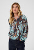 Saint Tropez Vega Shirt - Night Sky Shaded Flower