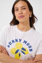 Harda T Shirt - Bright White (Sunny Mood)