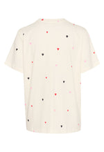 Saint Tropez Johanna T-Shirt - Ice Multi Heart