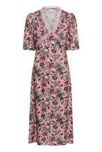 Saint Tropez Teodora Dress - Mauve Mist Lotus Blooms