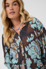 Saint Tropez Vega Shirt - Night Sky Shaded Flower