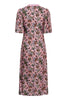 Saint Tropez Teodora Dress - Mauve Mist Lotus Blooms