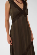 Saint Tropez Teagan Dress - Chocolate Brown