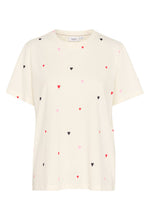 Saint Tropez Johanna T-Shirt - Ice Multi Heart