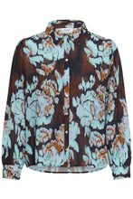 Saint Tropez Vega Shirt - Night Sky Shaded Flower