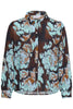 Saint Tropez Vega Shirt - Night Sky Shaded Flower